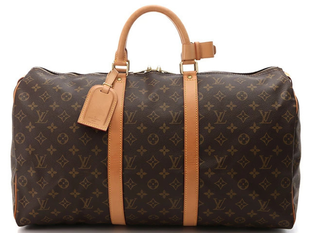 LOUIS VUITTON Keepall Monogram Boston Bag